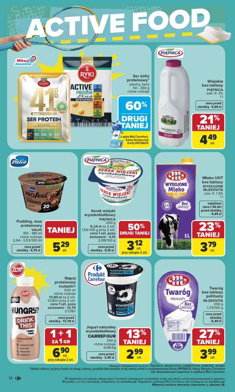 Carrefour - gazetka promocyjna Gazetka Latem jest pięknie od poniedziałku 06.07 do soboty 18.07 - strona 16