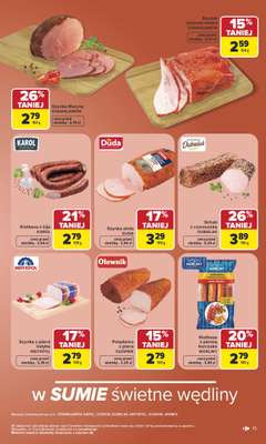 Carrefour Market - gazetka promocyjna Gazetka Carrefour Market od poniedziałku od poniedziałku 06.07 do soboty 11.07 - strona 15