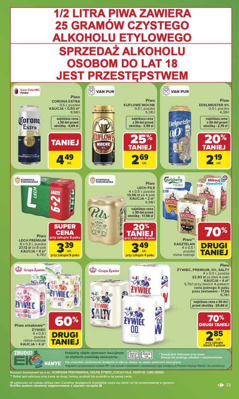 Carrefour Market - gazetka promocyjna Gazetka Carrefour Market od poniedziałku od poniedziałku 06.07 do soboty 11.07 - strona 33