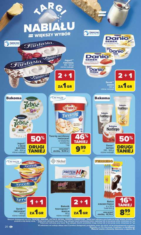 Carrefour Market - gazetka promocyjna Gazetka Carrefour Market od poniedziałku od poniedziałku 06.07 do soboty 11.07 - strona 20