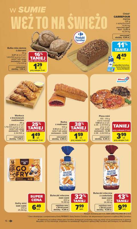 Carrefour Market - gazetka promocyjna Gazetka Carrefour Market od poniedziałku  do soboty 11.07 - strona 16