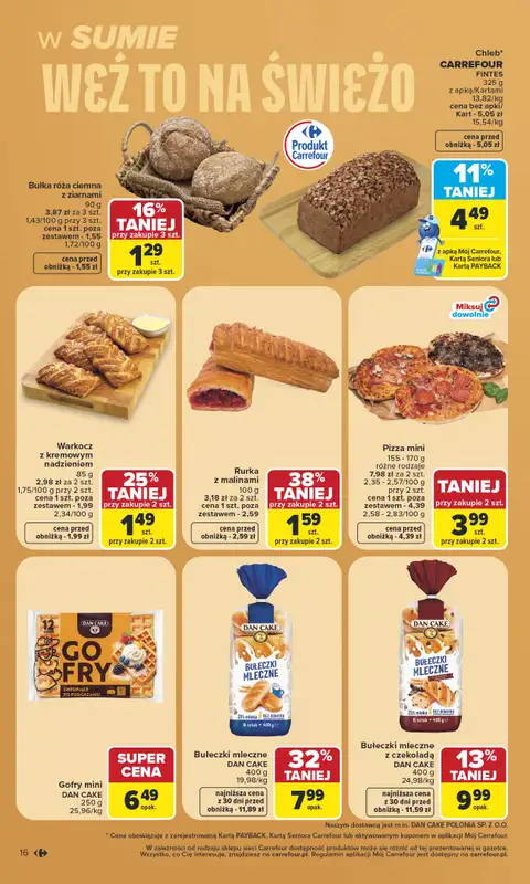 Carrefour Market - gazetka promocyjna Gazetka Carrefour Market od poniedziałku od poniedziałku 06.07 do soboty 11.07 - strona 16