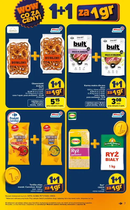 Carrefour Market - gazetka promocyjna Gazetka Wow co za ceny od poniedziałku 06.07 do soboty 11.07 - strona 7
