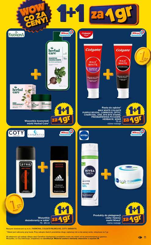 Carrefour Market - gazetka promocyjna Gazetka Wow co za ceny od poniedziałku 06.07 do soboty 11.07 - strona 11