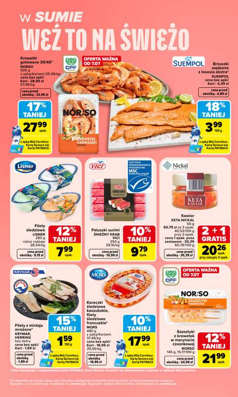 Carrefour Market - gazetka promocyjna Gazetka Weź to na świeżo od poniedziałku 06.07 do soboty 11.07 - strona 3