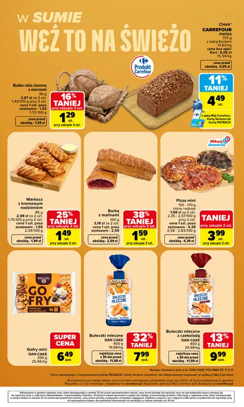 Carrefour Market - gazetka promocyjna Gazetka Weź to na świeżo od poniedziałku 06.07 do soboty 11.07 - strona 6