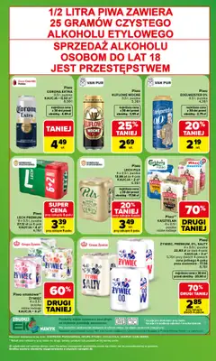 Carrefour Market - gazetka promocyjna Gazetka Zakupowa taktyka kibica od poniedziałku 06.07 do soboty 11.07 - strona 5