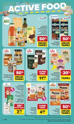 Carrefour Market - gazetka promocyjna Gazetka Latem jest pięknie od poniedziałku 06.07 do soboty 18.07 - strona 20