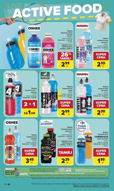 Carrefour Market - gazetka promocyjna Gazetka Latem jest pięknie  do soboty 18.07 - strona 18