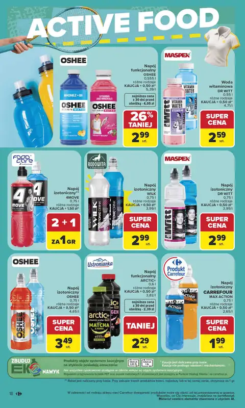 Carrefour Market - gazetka promocyjna Gazetka Latem jest pięknie od poniedziałku 06.07 do soboty 18.07 - strona 18