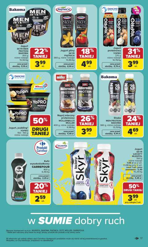 Carrefour Market - gazetka promocyjna Gazetka Latem jest pięknie od poniedziałku 06.07 do soboty 18.07 - strona 17