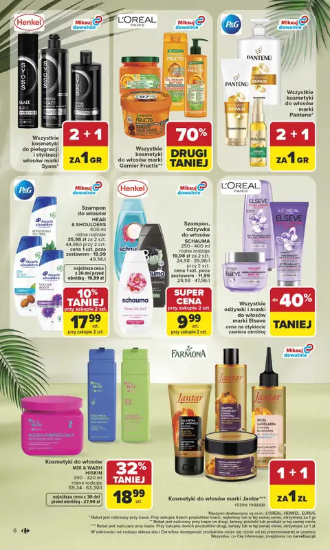 Carrefour Market - gazetka promocyjna Gazetka Latem jest pięknie od poniedziałku 06.07 do soboty 18.07 - strona 6