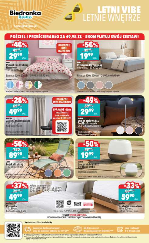 Biedronka Home - gazetka promocyjna Najlepsze oferty od soboty 04.07 do środy 30.09 - strona 4
