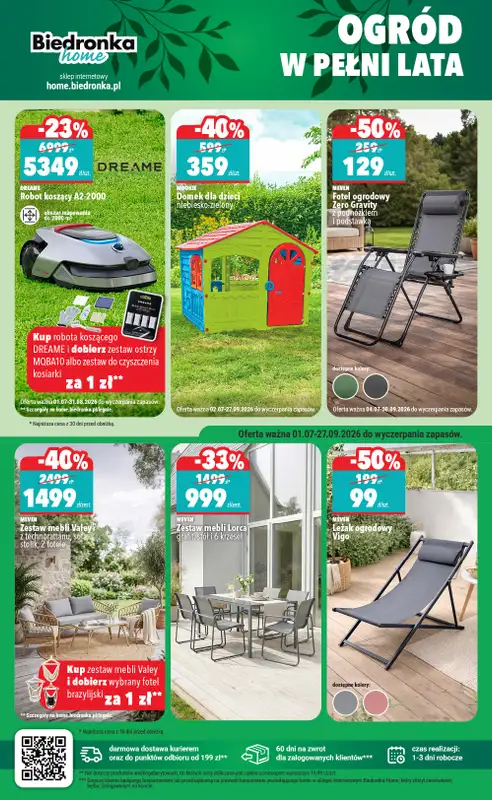 Biedronka Home - gazetka promocyjna Najlepsze oferty od soboty 04.07 do środy 30.09 - strona 2