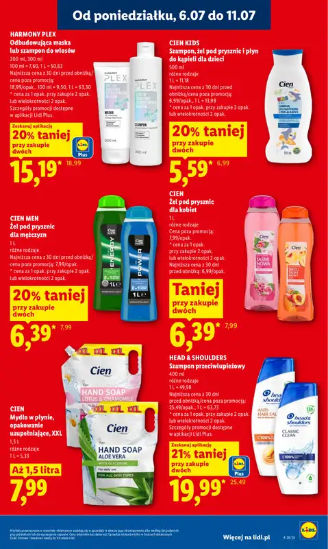 Lidl - gazetka promocyjna Oferta od poniedziałku od poniedziałku 06.07 do środy 08.07 - strona 59