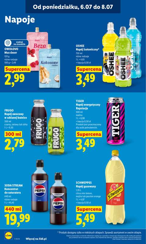 Lidl - gazetka promocyjna Oferta od poniedziałku od poniedziałku 06.07 do środy 08.07 - strona 74