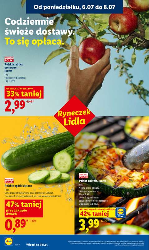 Lidl - gazetka promocyjna Oferta od poniedziałku od poniedziałku 06.07 do środy 08.07 - strona 36