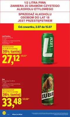 Lidl - gazetka promocyjna Oferta od poniedziałku od poniedziałku 06.07 do środy 08.07 - strona 20