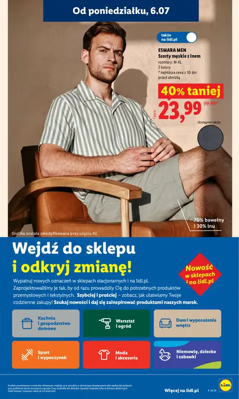 Lidl - gazetka promocyjna Oferta od poniedziałku od poniedziałku 06.07 do środy 08.07 - strona 31