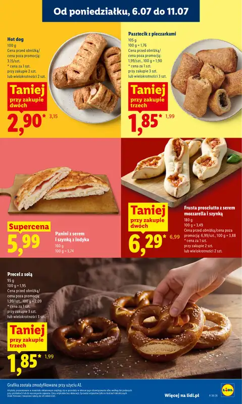 Lidl - gazetka promocyjna Oferta od poniedziałku od poniedziałku 06.07 do środy 08.07 - strona 63
