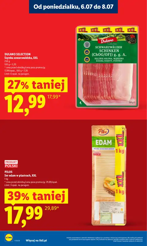 Lidl - gazetka promocyjna Oferta od poniedziałku od poniedziałku 06.07 do środy 08.07 - strona 14