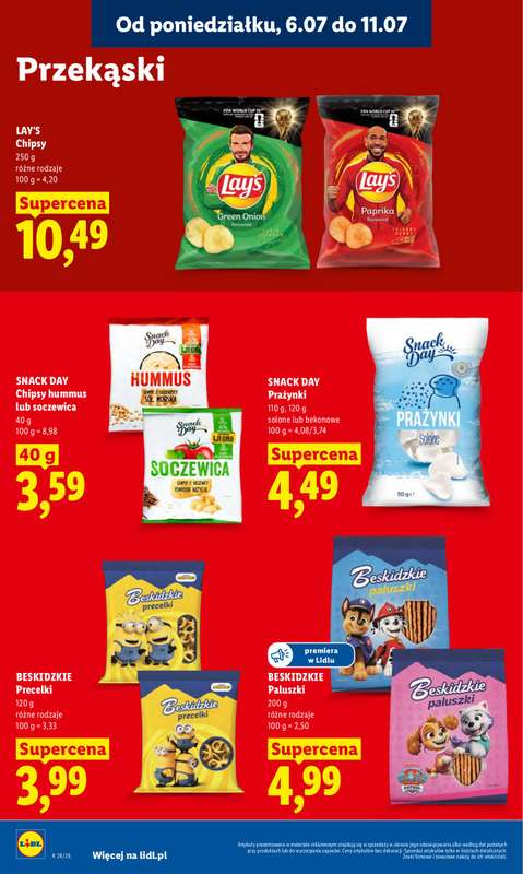 Lidl - gazetka promocyjna Oferta od poniedziałku od poniedziałku 06.07 do środy 08.07 - strona 72
