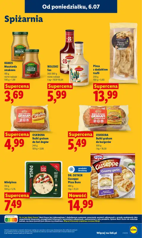 Lidl - gazetka promocyjna Oferta od poniedziałku od poniedziałku 06.07 do środy 08.07 - strona 71
