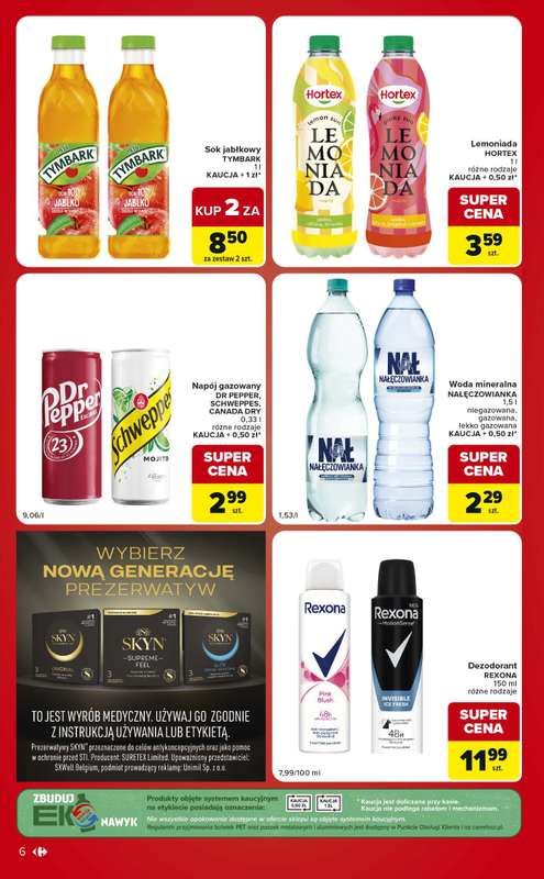 Carrefour Market - gazetka promocyjna Gazetka Ekspresowe zakupy od wtorku 07.07 do poniedziałku 13.07 - strona 6