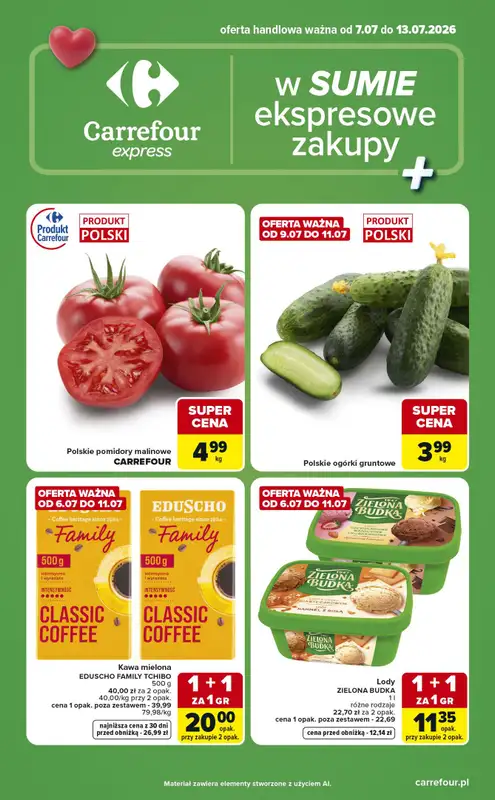Carrefour Express - gazetka promocyjna Gazetka Express  