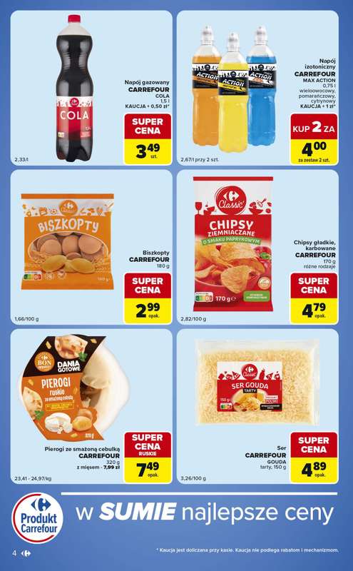 Carrefour Express - gazetka promocyjna Gazetka Express od wtorku 07.07 do poniedziałku 13.07 - strona 4