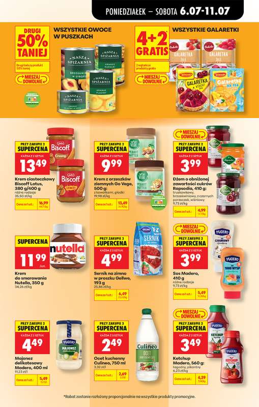 Biedronka - gazetka promocyjna Od poniedziałku od poniedziałku 06.07 do soboty 11.07 - strona 49