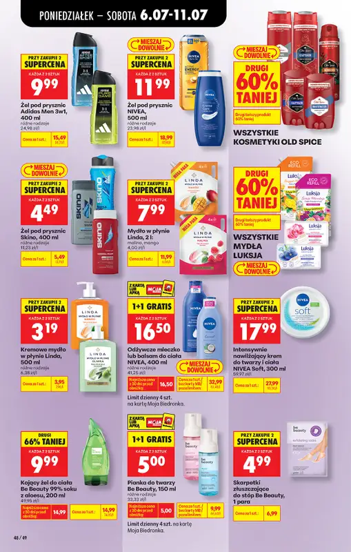 Biedronka - gazetka promocyjna Od poniedziałku od poniedziałku 06.07 do soboty 11.07 - strona 68