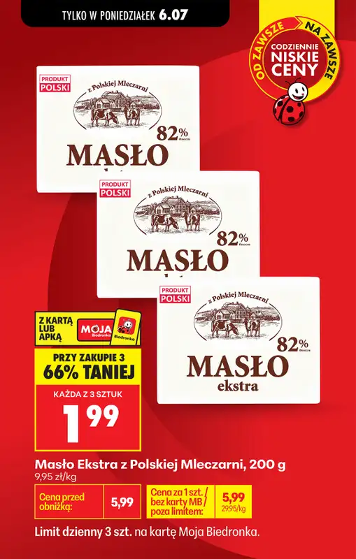 Biedronka - gazetka promocyjna Od poniedziałku   - strona 2