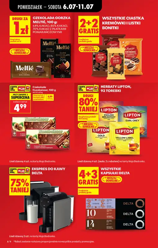 Biedronka - gazetka promocyjna Od poniedziałku od poniedziałku 06.07 do soboty 11.07 - strona 10