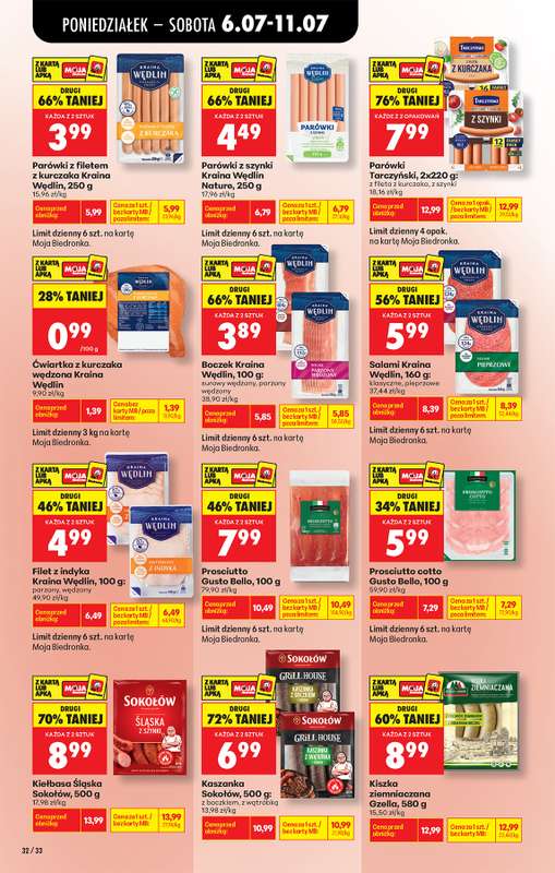 Biedronka - gazetka promocyjna Od poniedziałku od poniedziałku 06.07 do soboty 11.07 - strona 46