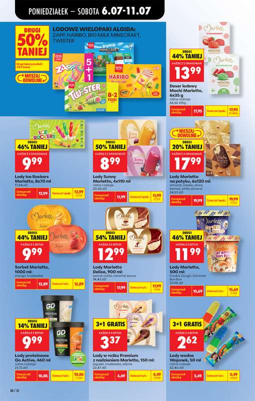 Biedronka - gazetka promocyjna Od poniedziałku, Z ladą tradycyjną od poniedziałku 06.07 do soboty 11.07 - strona 42