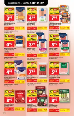 Biedronka - gazetka promocyjna Od poniedziałku, Z ladą tradycyjną od poniedziałku 06.07 do soboty 11.07 - strona 46