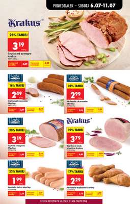 Biedronka - gazetka promocyjna Od poniedziałku, Z ladą tradycyjną od poniedziałku 06.07 do soboty 11.07 - strona 31