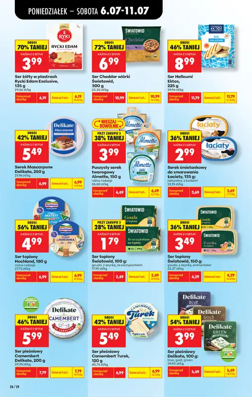 Biedronka - gazetka promocyjna Od poniedziałku, Z ladą tradycyjną od poniedziałku 06.07 do soboty 11.07 - strona 38