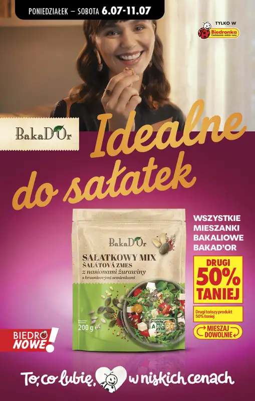 Biedronka - gazetka promocyjna Od poniedziałku, Z ladą tradycyjną od poniedziałku 06.07 do soboty 11.07 - strona 80