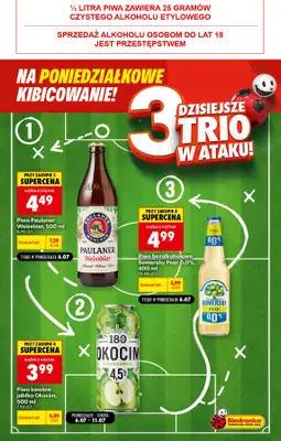 Biedronka - gazetka promocyjna Poniedziałkowe kibicowanie od poniedziałku 06.07 do poniedziałku 06.07 - strona 3