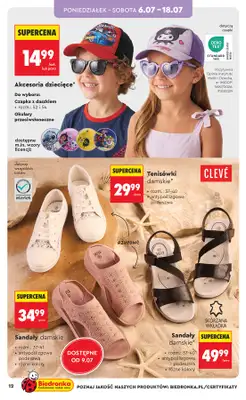 Biedronka - gazetka promocyjna Hity i inspiracje, od 04.07 od soboty 04.07 do środy 22.07 - strona 14