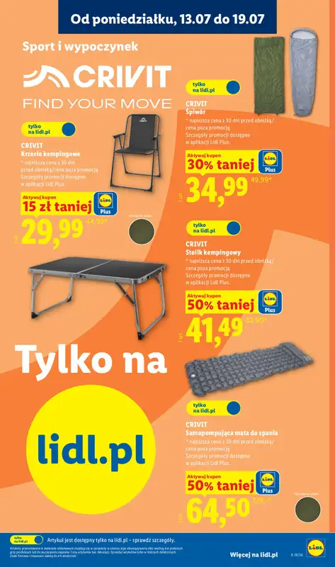 Lidl - gazetka promocyjna Katalog od poniedziałku 13.07 do soboty 18.07 - strona 31