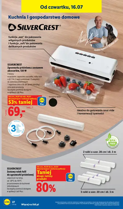 Lidl - gazetka promocyjna Katalog od poniedziałku 13.07 do soboty 18.07 - strona 32