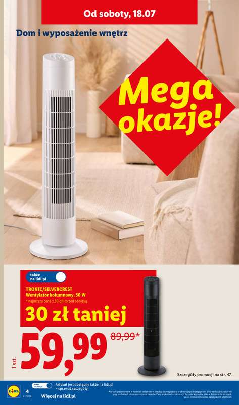 Lidl - gazetka promocyjna Katalog od poniedziałku 13.07 do soboty 18.07 - strona 4