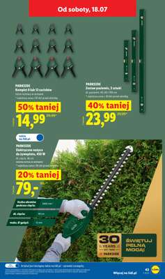 Lidl - gazetka promocyjna Katalog od poniedziałku 13.07 do soboty 18.07 - strona 49