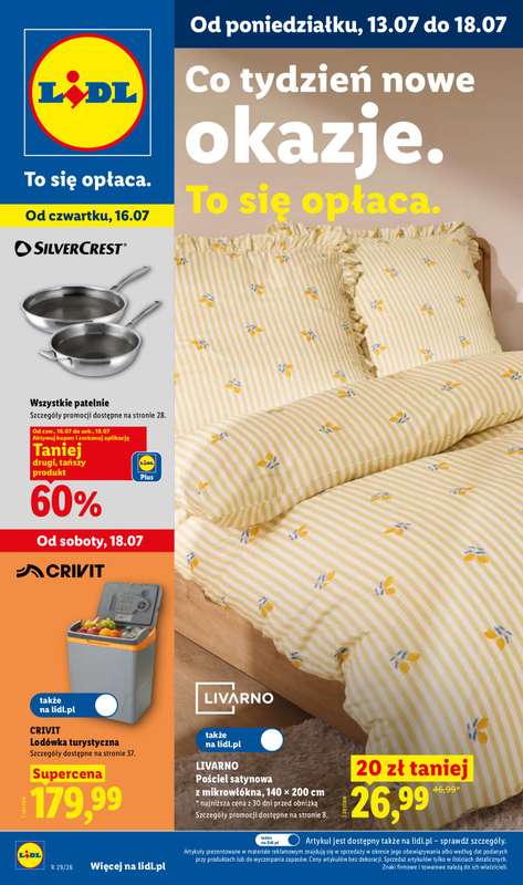 Lidl - gazetka promocyjna Katalog od poniedziałku 13.07 do soboty 18.07