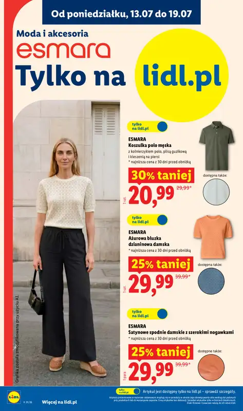 Lidl - gazetka promocyjna Katalog od poniedziałku 13.07 do soboty 18.07 - strona 22