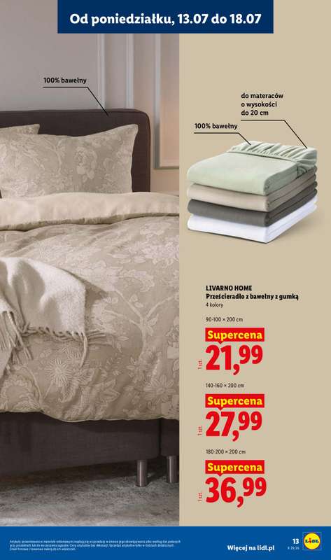 Lidl - gazetka promocyjna Katalog od poniedziałku 13.07 do soboty 18.07 - strona 13
