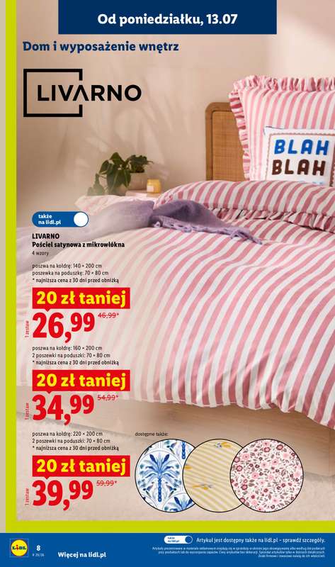 Lidl - gazetka promocyjna Katalog od poniedziałku 13.07 do soboty 18.07 - strona 8